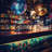 Croxton Mirror Disco Ball LED Net Lights