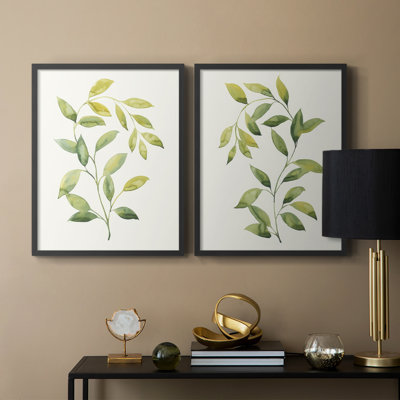 «Wilted Vine I», reproduction encadrée de qualité supérieure - prête à être accrochée - aucun clou requis - aucun clou requis