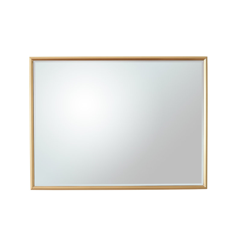 Rectangle Stainless Steel Mirror, 48" x 36"