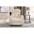 270 Degree Swivel PU Leather Power Recliner Individual Seat Home Theater Recliner With Tray Table,  Phone Holder, Cup Holder,  USB Port, Hidden Arm Storage-2040695684