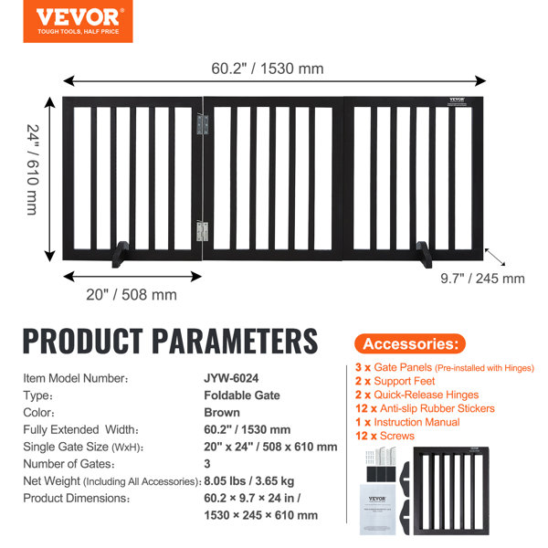Dimensions du produit
