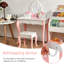 Taren Dressing Table with Mirror-1668305338