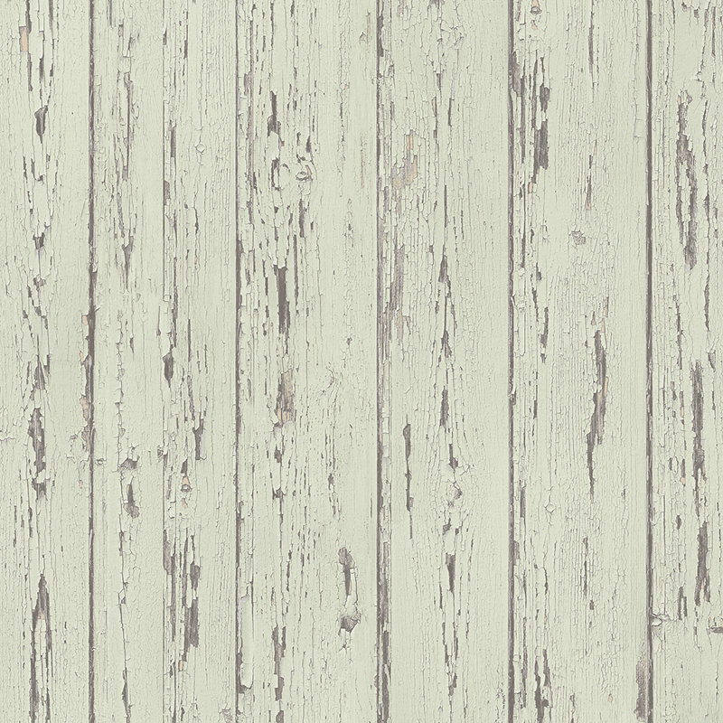 Panneau de papier peint l 36 po x l 20,5 po shiplap Naveen, vert
