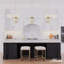 Luminaire suspendu simple en forme de goutte 12 pouces Vidria-99660661-99660659