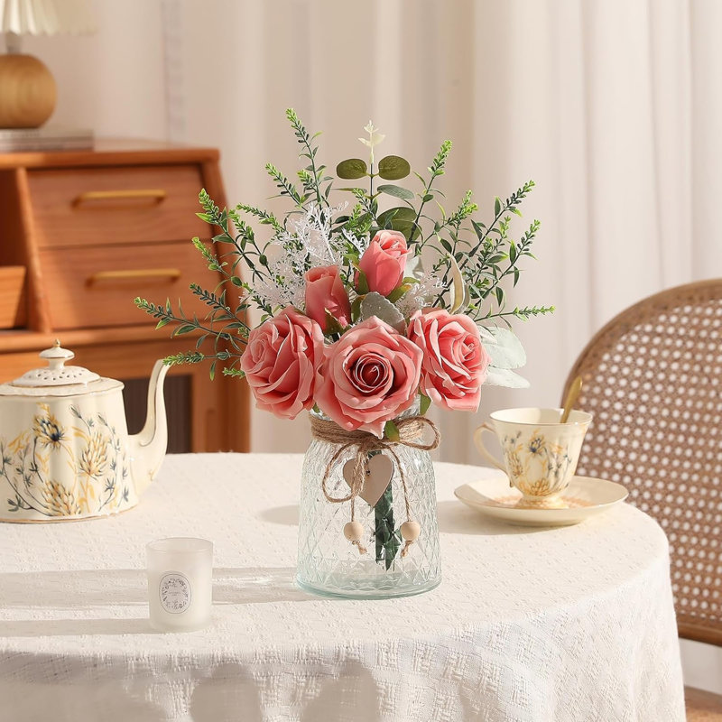 Rose Arrangement in Vase