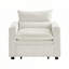 Fauteuil convertible en velours-969813327