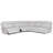 Aditya 6 Piece Zero Gravity Power Reclining Sectional with Power Adjustable Headrests-126048497