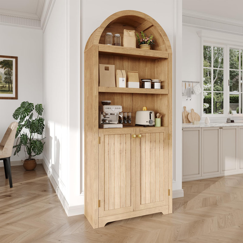 182cm H x 76.2cm W Bookcase, Yellow