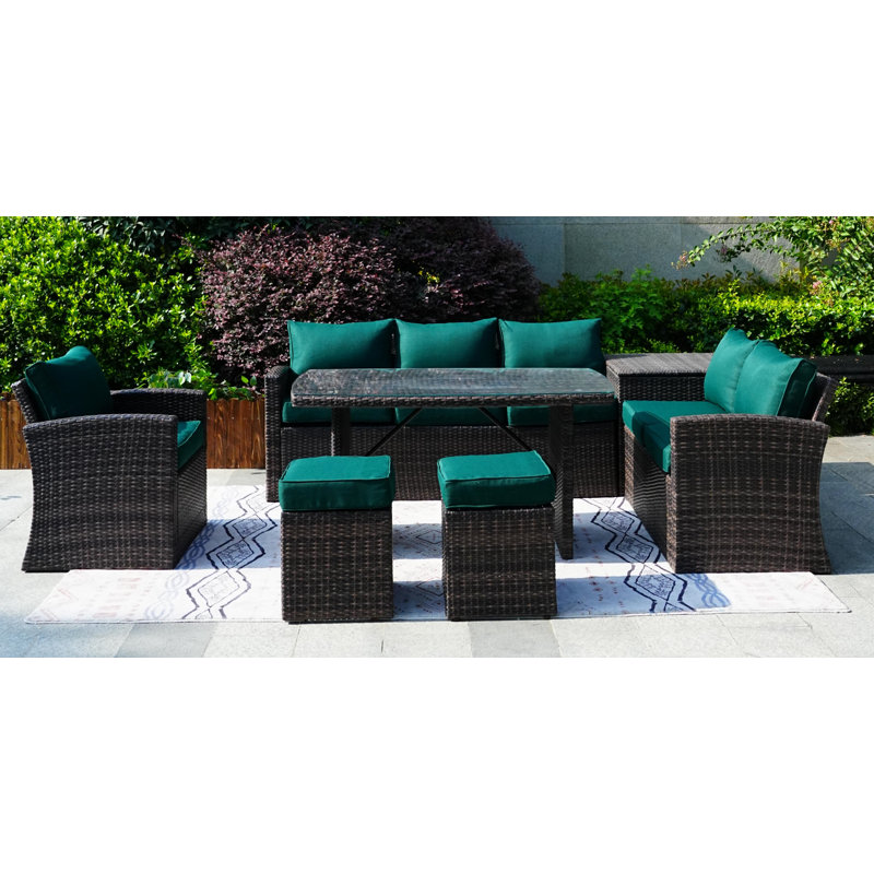Outdoor 3.93'' Cushion Cover, Green