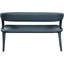 Aurich Faux Leather Bench-257683517