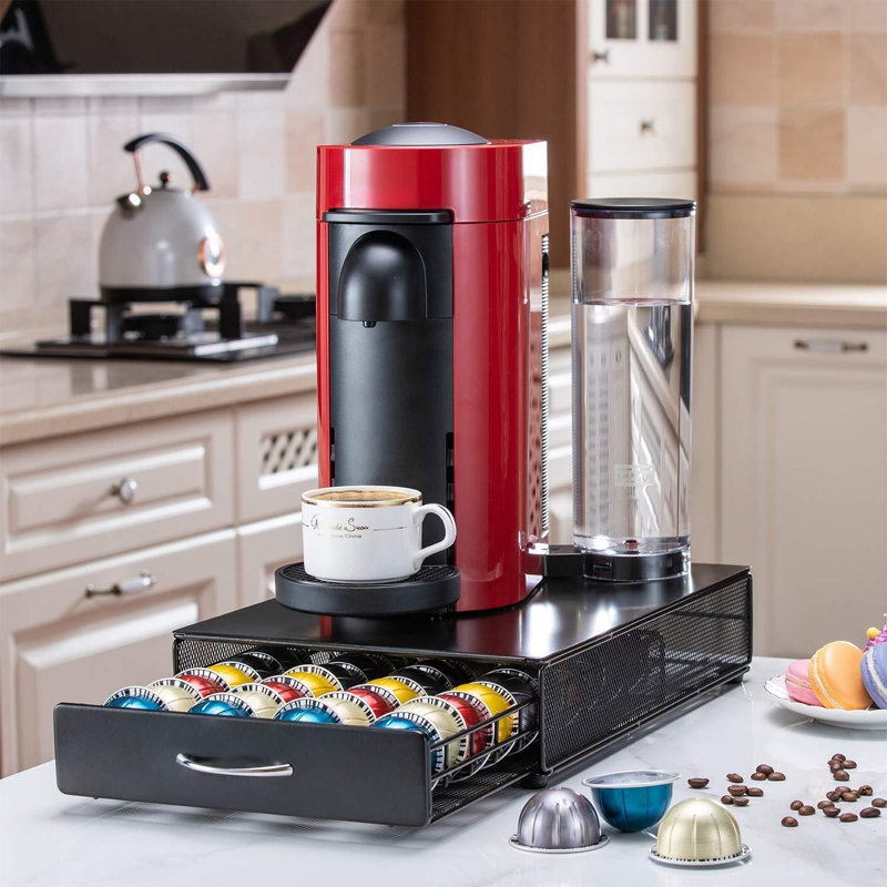 Tiroir de rangement Vertuo pour porte-capsules Nespresso