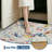 Washable Area Rug, Non-Slip Low Pile Stain Resistance Rug with Peacock and Deer, Animal Carpet for Living Room, Bedroom, Dining Room-386008836-386008838
