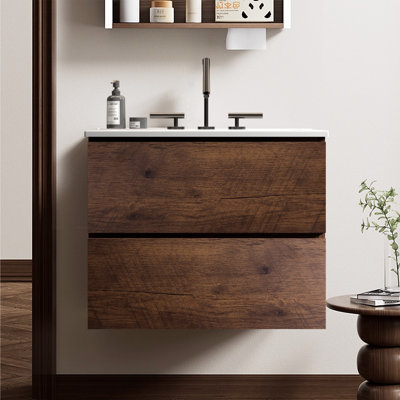 Ensemble de meuble-lavabo 2 tiroirs Modern