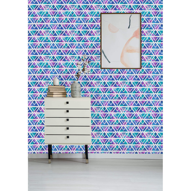 Rouleau de papier peint adhésif Baylis, L 10,42 po x l 25 po
