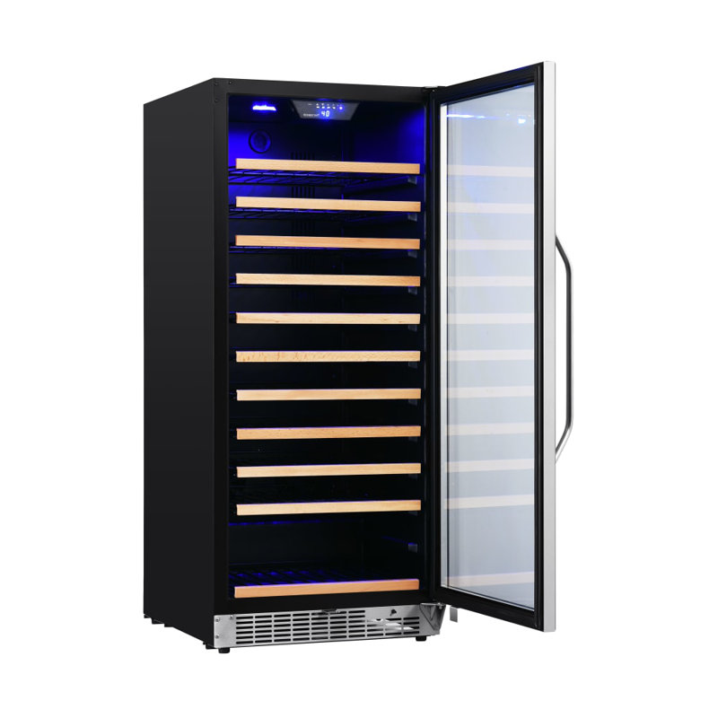 EdgeStar Single Zone 28.44'' Built-In 111 Bottle Wine Refrigerator with Reversible Door