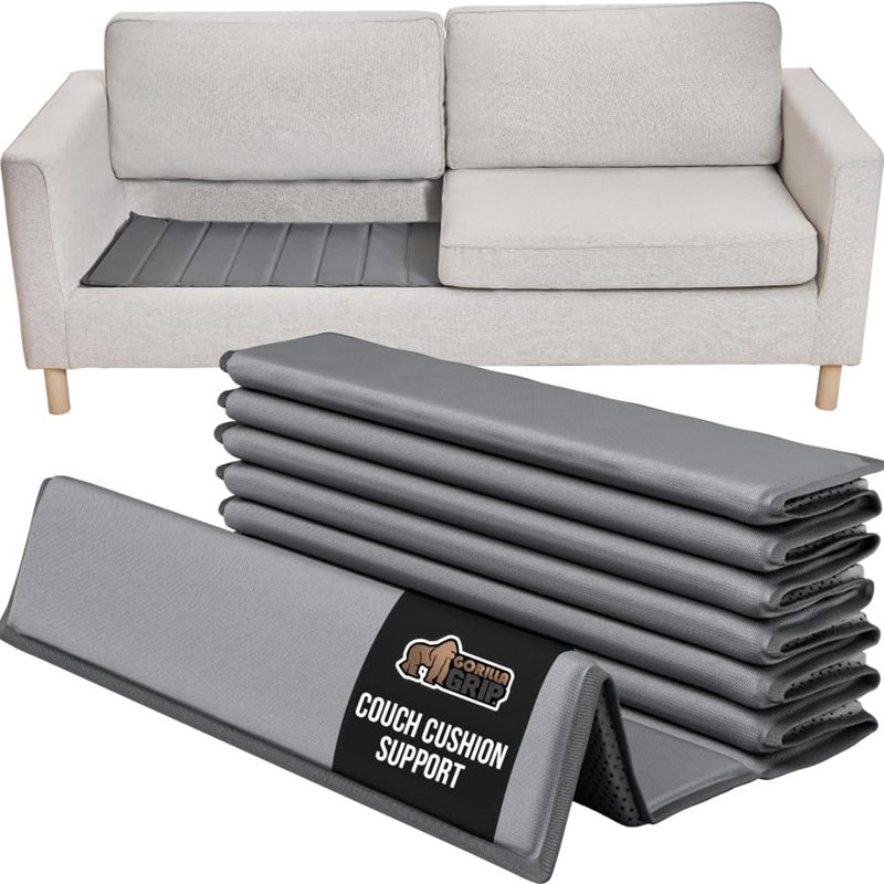 Heavy Duty Couch Cushion Support Board To Fix Sagging Sofas, 21.5 X 78 Oversized Sofa, Thick Plywood Boards Add Strong Seat Supports, Stay In Place Replacement Stuffing Under Couches Gray