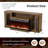 70" TV Stand for TVs up to 80" with Fireplace Included-1265574963