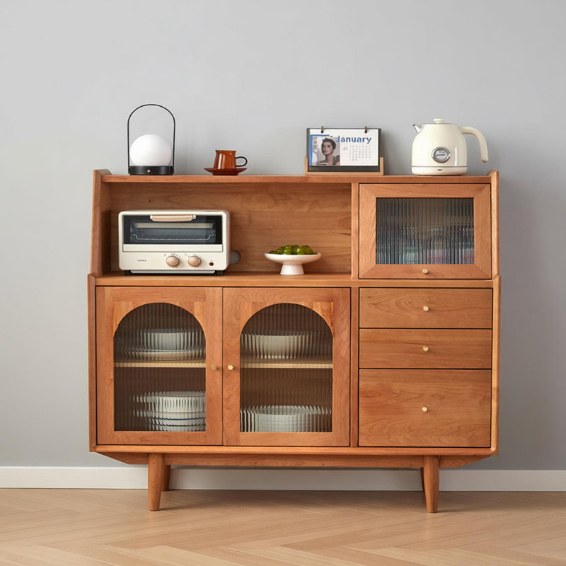 Buffet de rangement simple et multifonctionnel, H 45,66 po x l 55,11 po x P 15,74 po