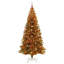 vidaXL Christmas Tree with 300 LEDs with Stand Gold PET-530090338