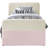 Ivy Velvet Upholstered Twin Trundle / Storage Bed-1107134024