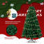 Lighted Artificial Pine Christmas Tree-76372168