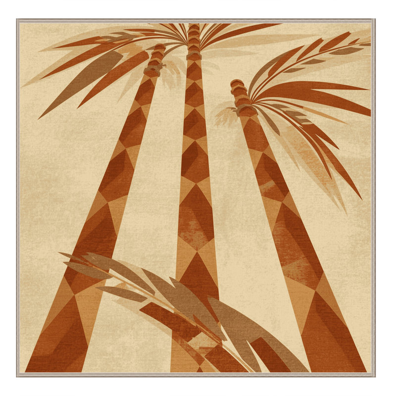 Machine Washable Ortmund Sugarcane Global Inspired Geometric Rug in Beige – Beige Binding, 8' Square