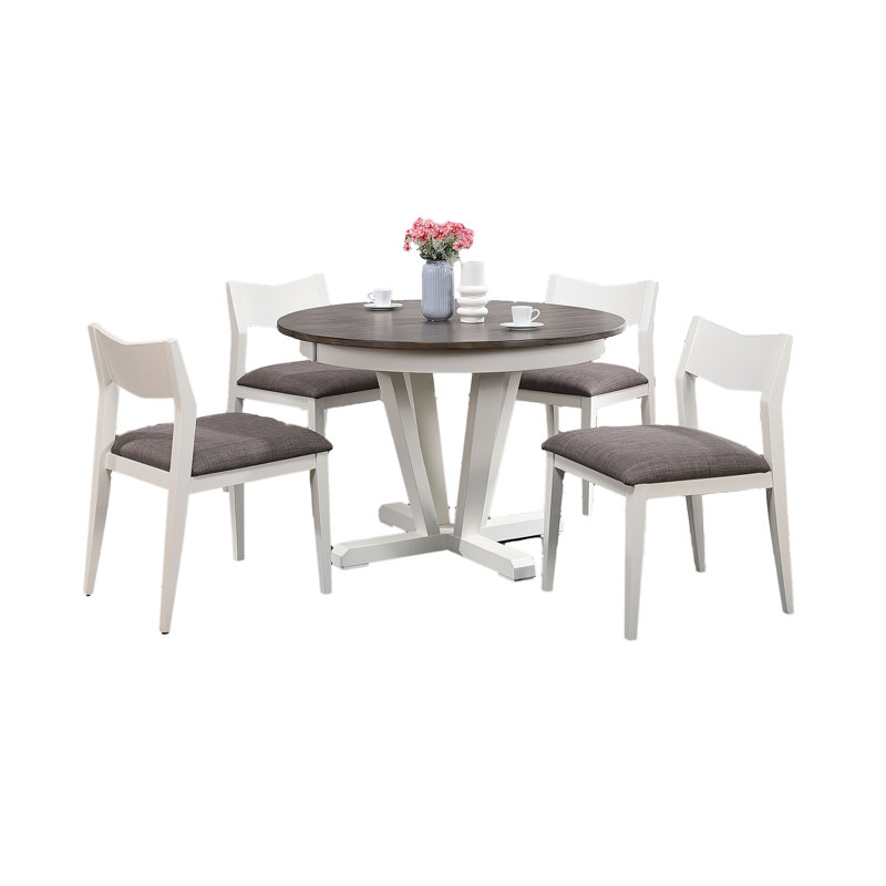 Ensemble de salle à manger extensible 5 pièces Braylsham, 5