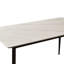 Table de salle à manger rectangulaire 1 pièce sans chaise