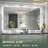 Sirard Frameless LED Lighted Bathroom Vanity Mirror Dimmable Anti Fog Wall Mirror-1666228293