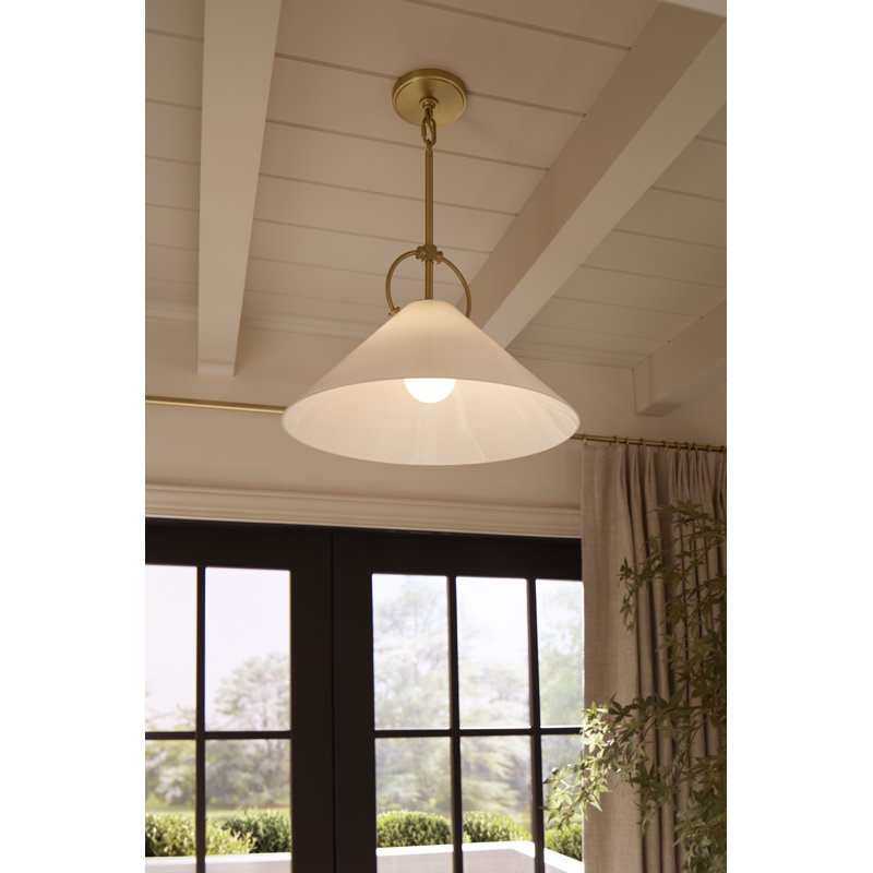 Kernen By Studio McGee 18 in. Pendant, Matte Black