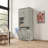 Tall Storage Cabinet With Flip-Out Basket, Adjustable Shelves & Enclosed Cabinets For Bathroom, Living Room Or Office-2073070698