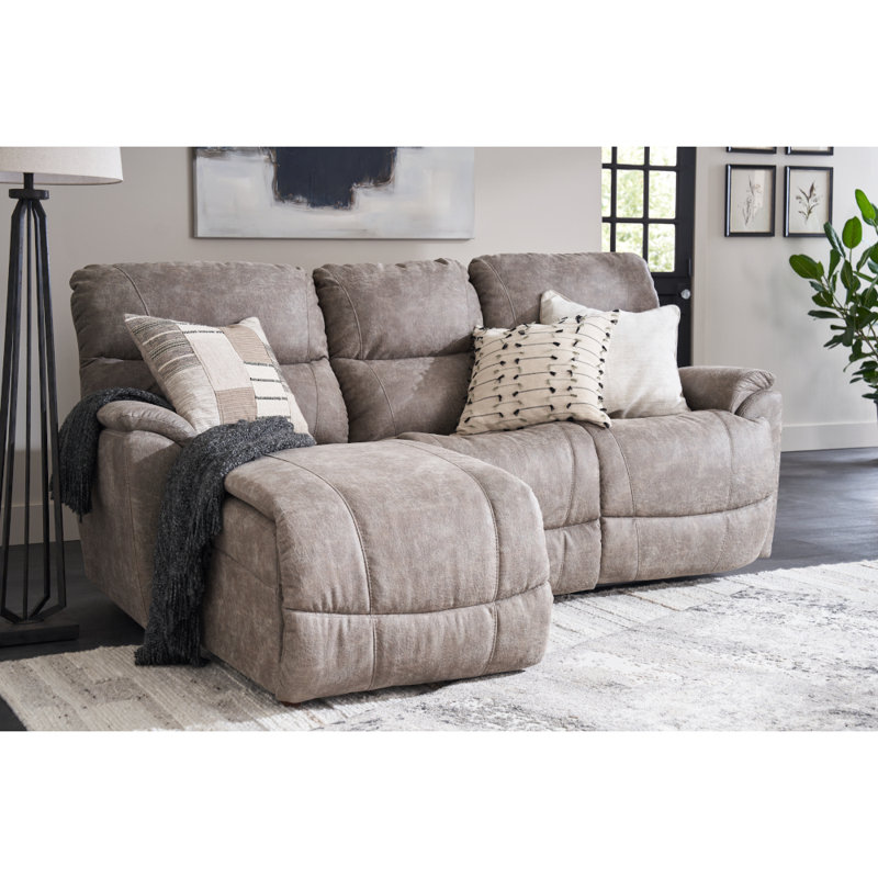 Trouper Power Sectional With Chaise, Right Hand Facing
