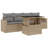  Garden Sofa Set Beige
