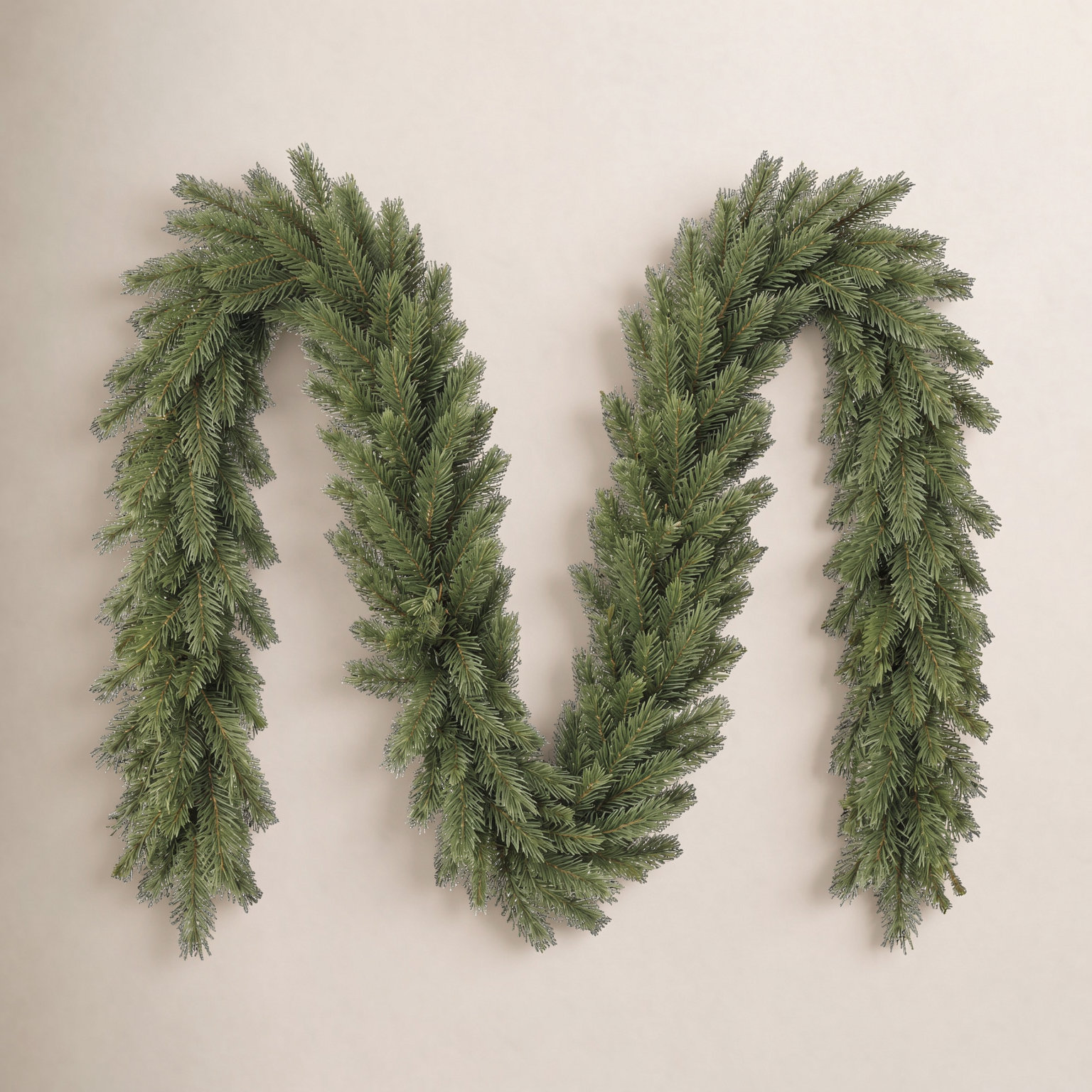 108'' in. Faux Pine Garland