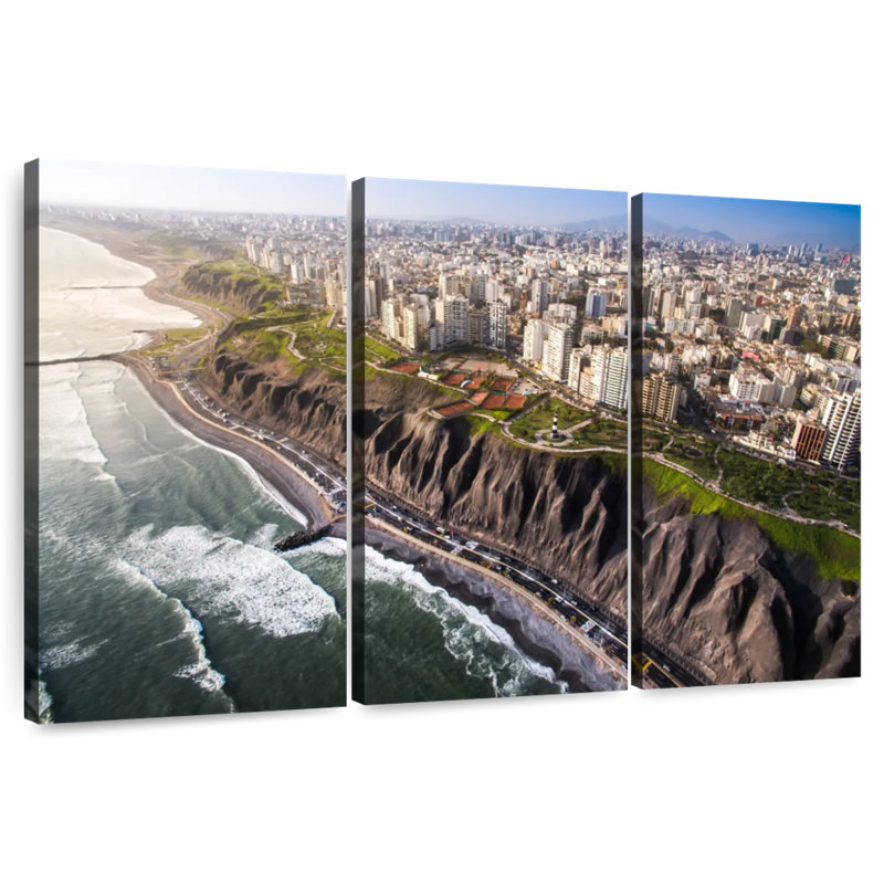 Gillard Lima Peru, 48" H x 74" W