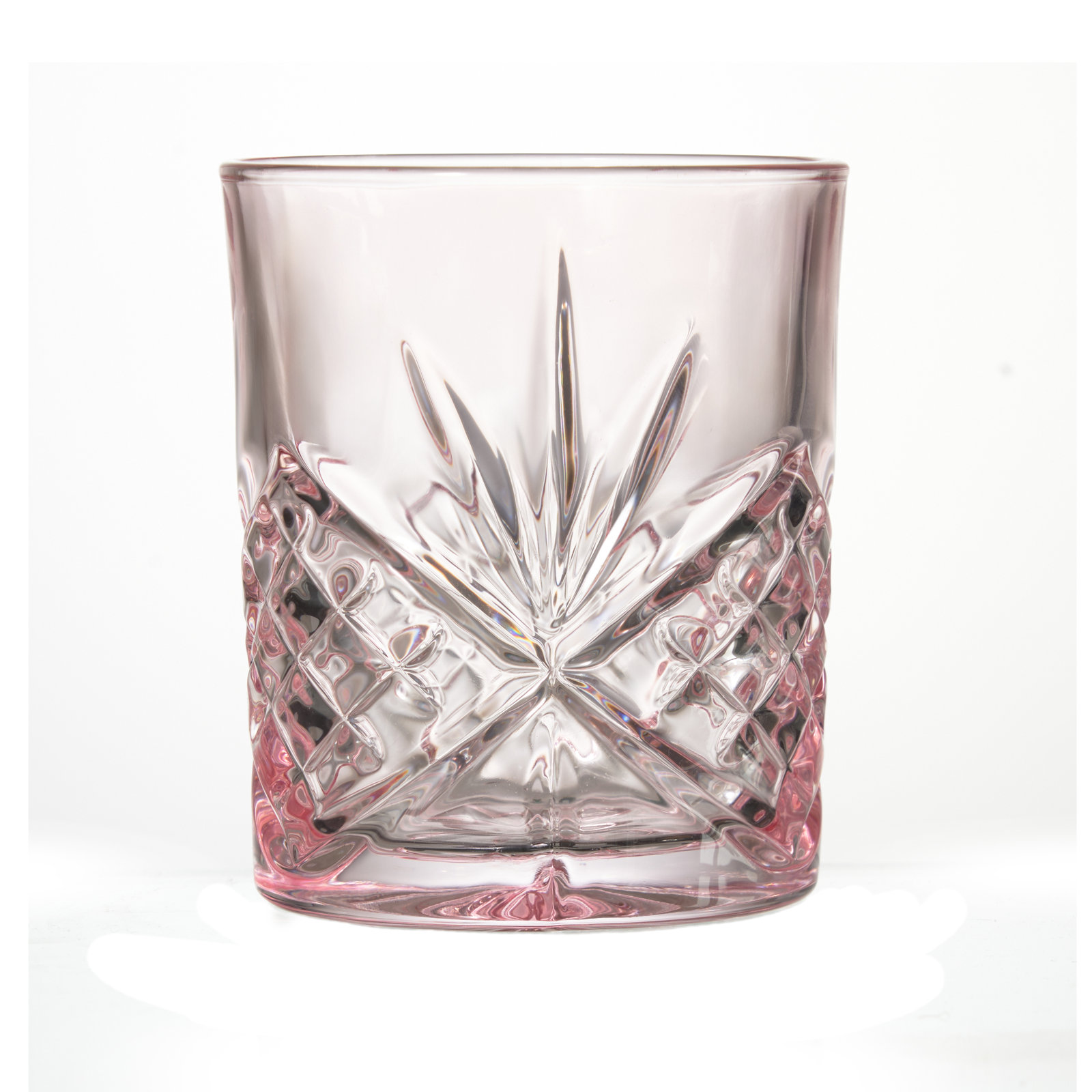 Dublin Crystal Blush Whiskey Glass