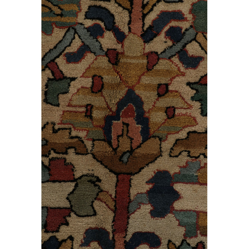 One-of-a-Kind Rectangle 8'10" X 11'9" Hand Knotted Area Rug