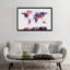 «World Map Paint Drops II» par Michael Tompsett, impression sur toile-1623614812-1678493008-1678493010