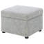 Repose-pieds avec rangement Merced Grey