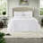Piece Reversible Ruffle Bedding Sets, White King Cal King Shabby Chic