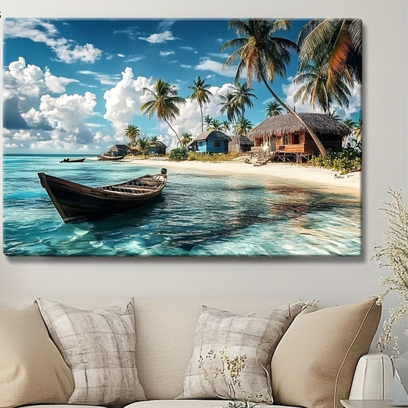 1 Piece Wrapped Canvas Wall Art