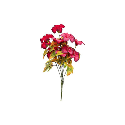 Tiges de fleurs artificielles du matin idéales pour le jardin extérieur et la décoration intérieure de l'Action de grâce