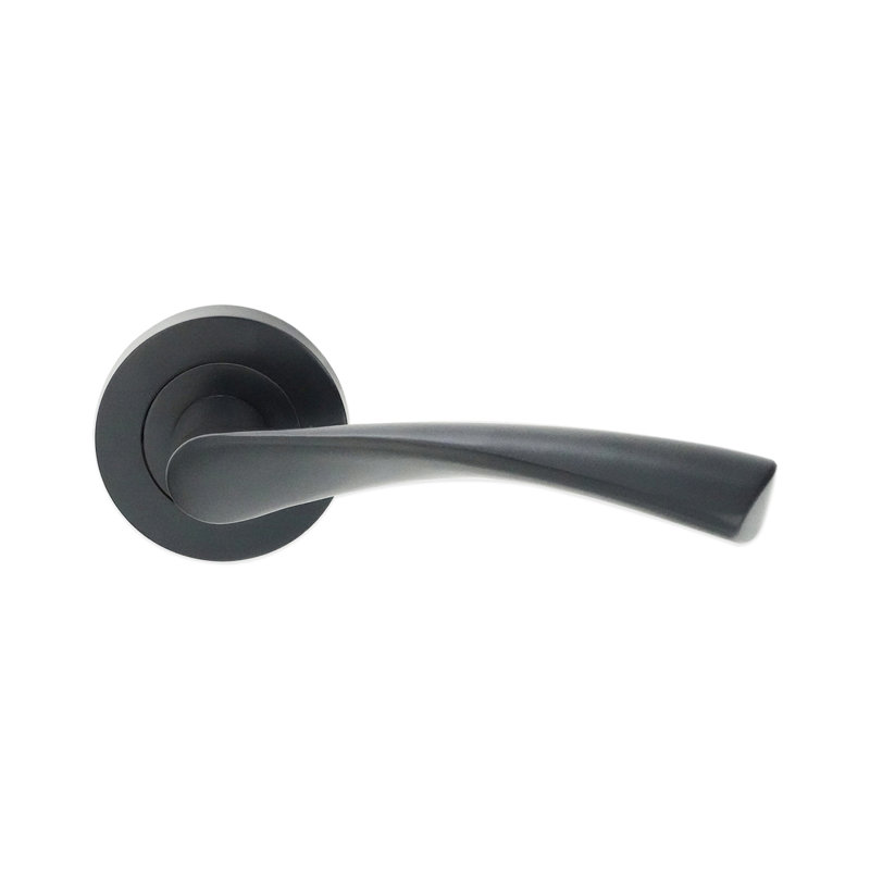Mercury Lever Door Handle Gun Metal Grey