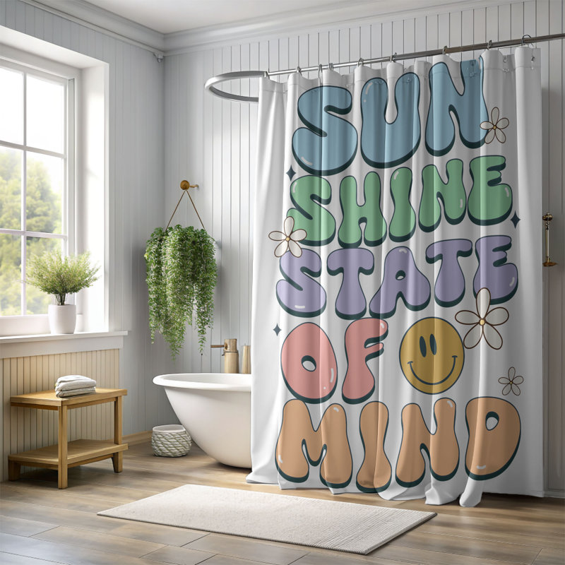 Toschka Shower Curtain, 74"H x 71"W