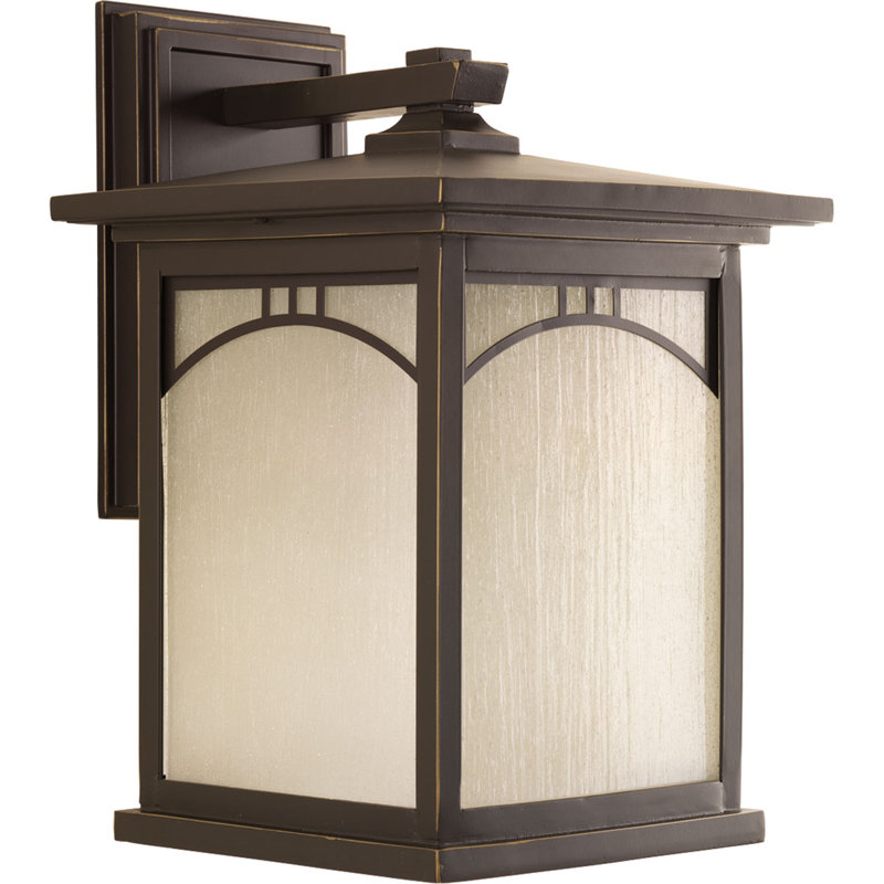 Lanterne murale d'extérieur Shmuel, H 15,37 po x l 10 po x P 11,12 po