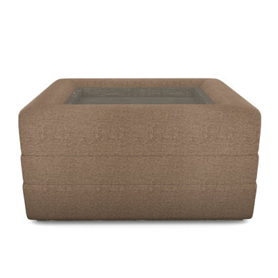 Boyden Ottoman with Wood Tray