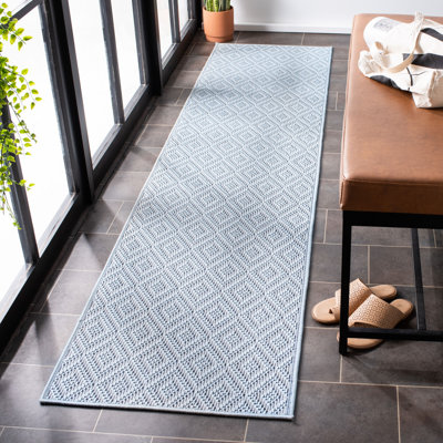 Abadou Performance Machine Washable Geometric Indoor/Outdoor Area Rug