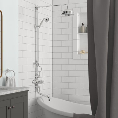 Topaz Thermostatic Shower with Dual Shower Head