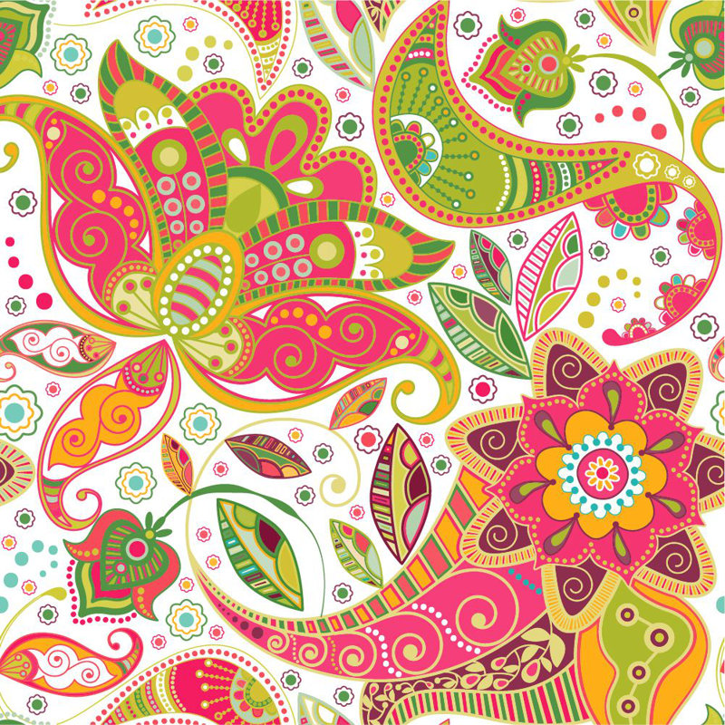 Panneau de papier peint, L 18,75 po x L 25 po, Vinyle