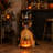 German Shepherd Halloween Greeter Statue